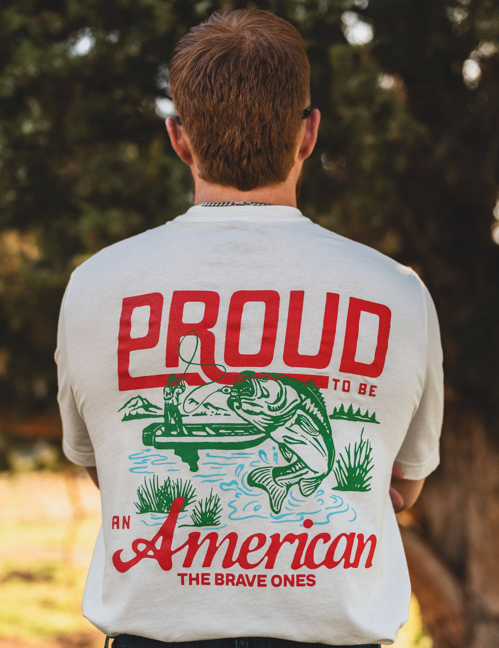 Proud American Fisherman T-Shirt | The Brave Ones: