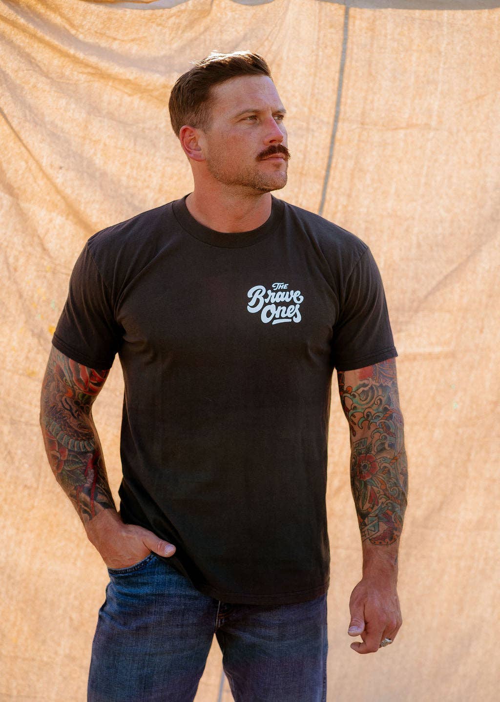 Born A Cowboy T-Shirt | Vintage Black: Vintage Black / 2XL