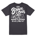 Born A Cowboy T-Shirt | Vintage Black: Vintage Black / 2XL